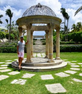 The Cloister & Versailles Gardens on Paradise Island in Nassau Bahamas
