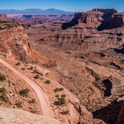 Shafer Trail in Canyonlands National Park
