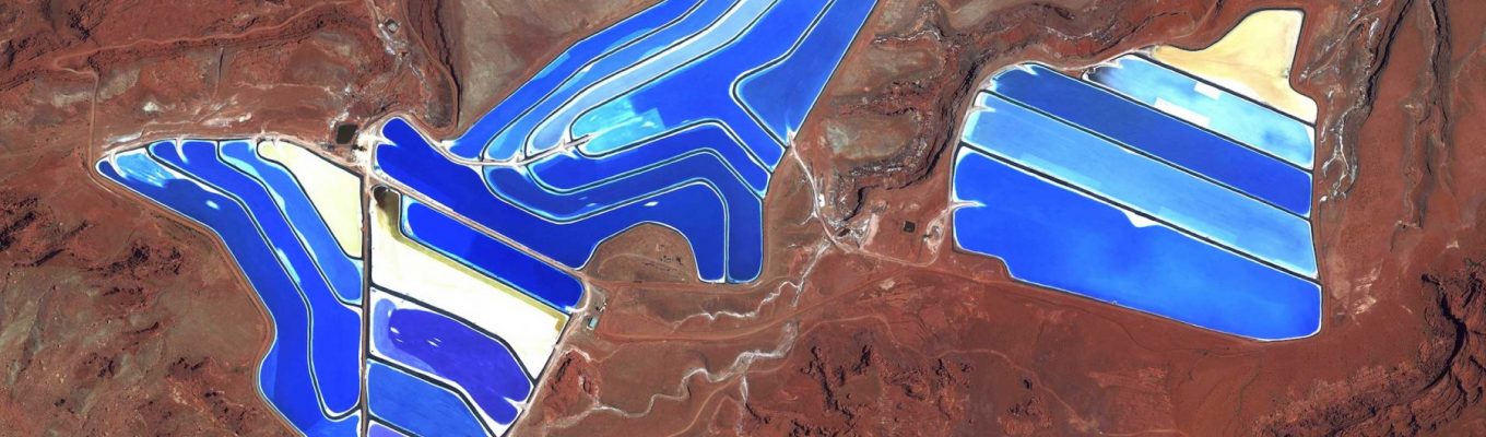 Intrepid Potash Mine Satellite Photo